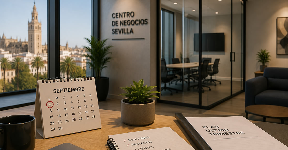 Galia Puerto - Centro de negocios Sevilla preparado para la vuelta en septiembre